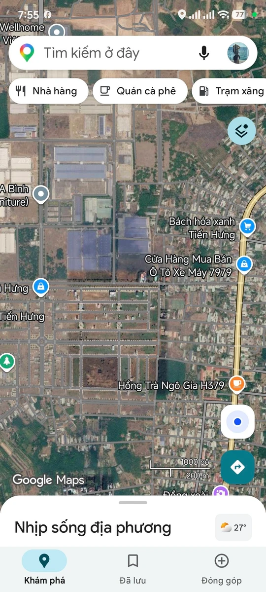 Bán đất Bình Phước 200m² sổ hồng riêng 1 tỷ - Ảnh 1