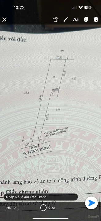Bán đất tại Đường Phạm Hùng, Phường 7, Thành phố Sóc Trăng, giá ưu đãi 86 tỷ, 14275 m2 - Ảnh thu nhỏ 3