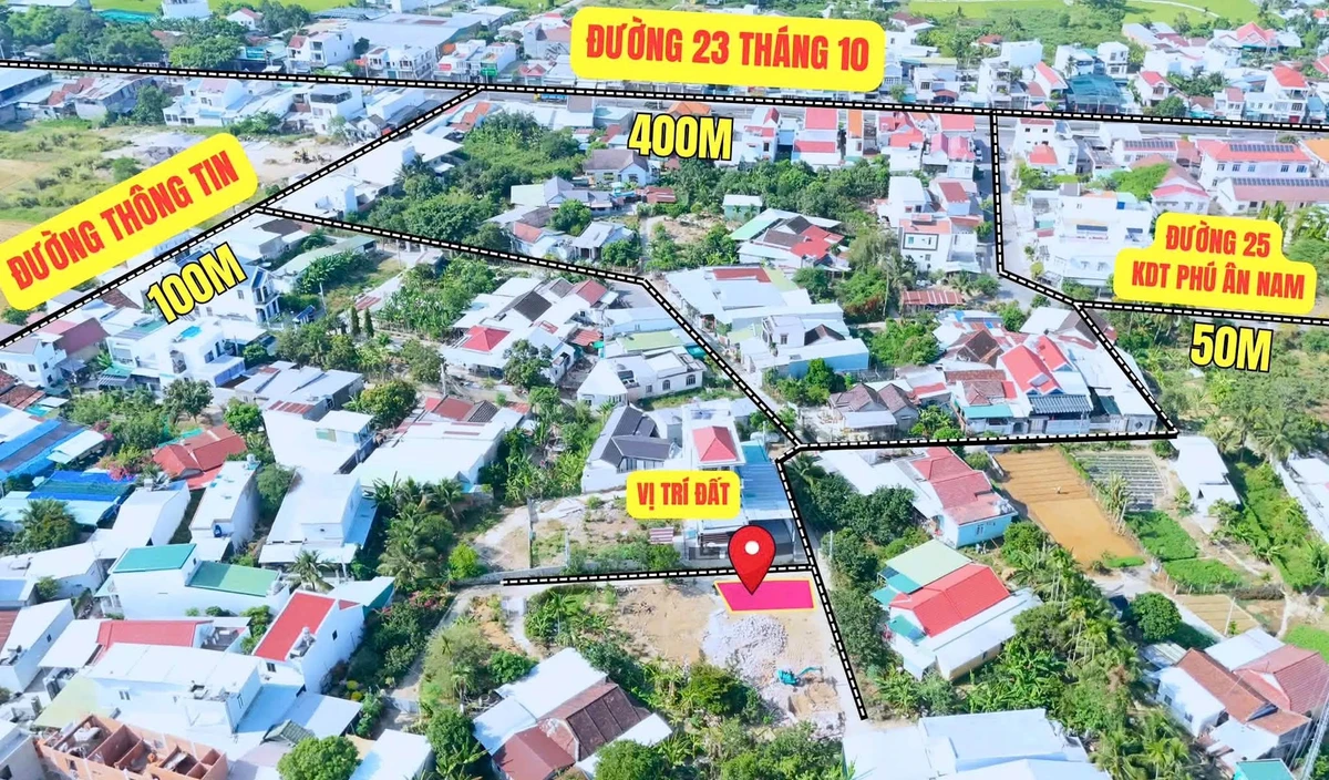 Bán đất góc 87m2 Diên An Khánh Hòa 1 tỷ 550 - Ảnh 1