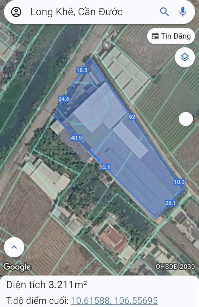 Bán xưởng 3200m2 full thổ cư Cần Dước Tây Ninh - Ảnh thu nhỏ 4