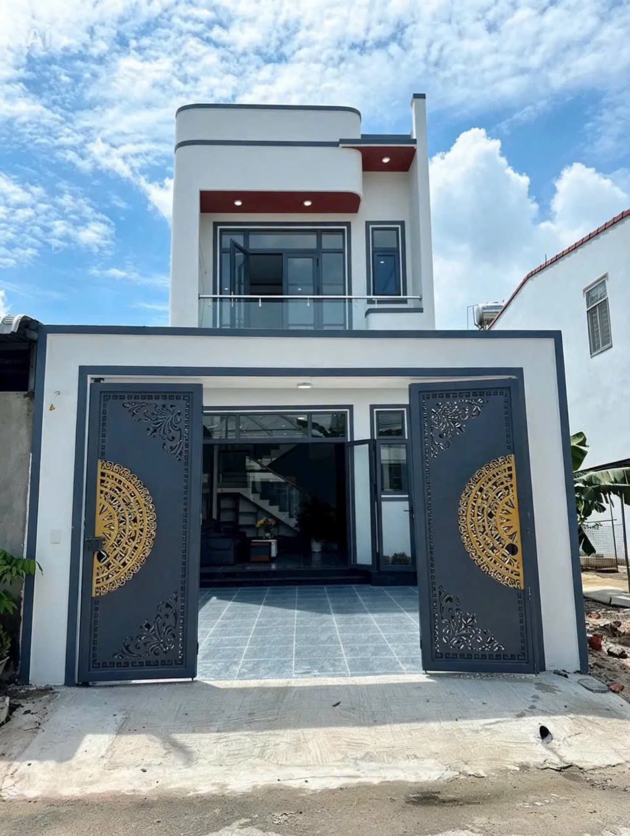Bán nhà lầu 5x21m, 3 phòng ngủ, gần chợ khu phố 3 Tân Định, Bến Cát - Ảnh 1