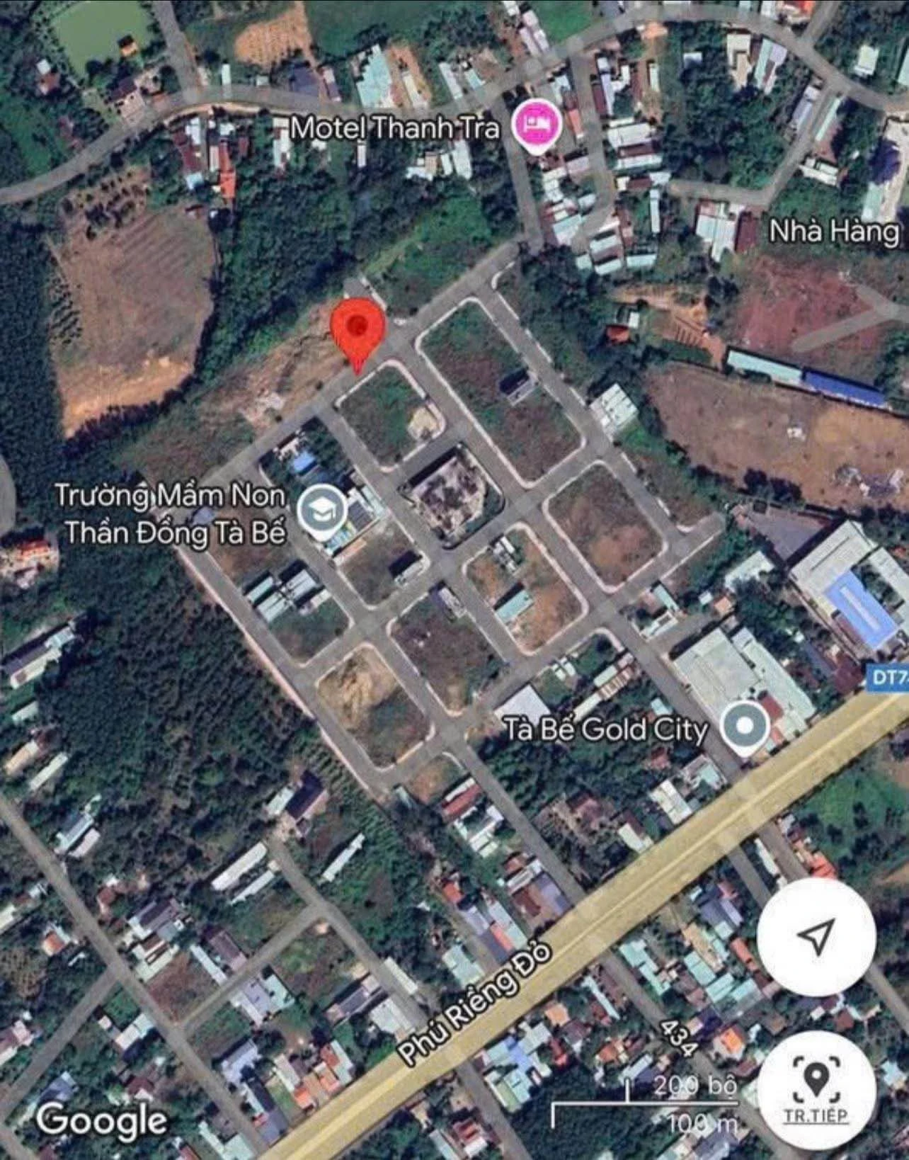 Bán đất Tà Bế Gold Đồng Xoài 200m2, giá 1 tỷ - Ảnh 1