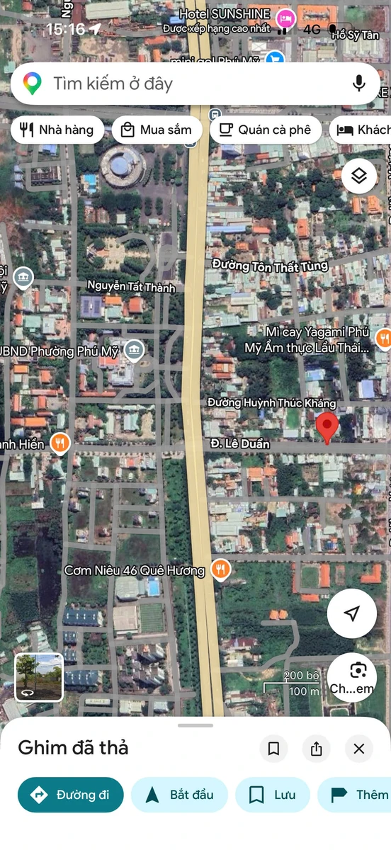 Bán đất mặt tiền kinh doanh 578m2 Lê Duẩn Phú Mỹ BRVT - Ảnh 1