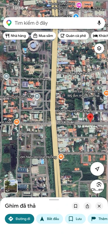 Bán đất mặt tiền kinh doanh 578m2 Lê Duẩn Phú Mỹ BRVT
