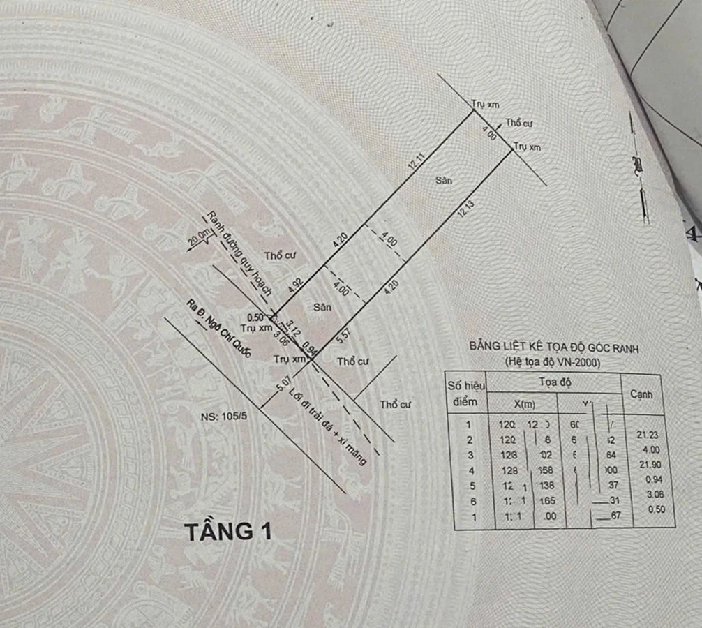 Bán đất 88m2 (4x22) KDC Tam Bình, Thủ Đức, đường ô tô tránh, nhỉnh 4 tỷ - Ảnh 1