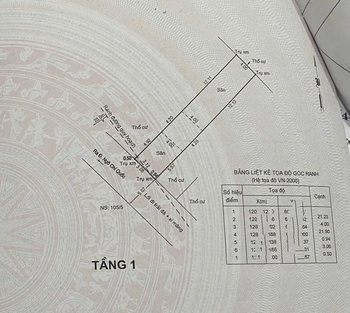 Bán đất 88m2 (4x22) KDC Tam Bình, Thủ Đức, đường ô tô tránh, nhỉnh 4 tỷ - Ảnh 1