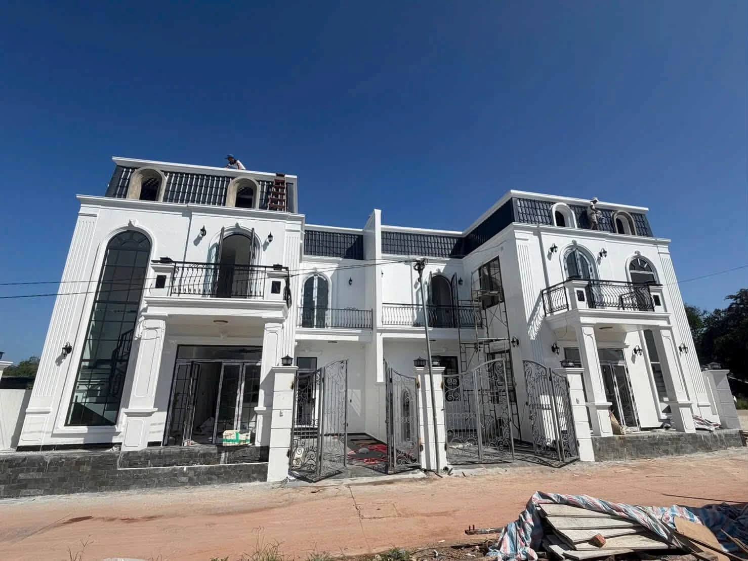 Bán 2 villa liền kề 100m² Quảng Tế, Huế, 3,7 tỷ/căn - Ảnh 1