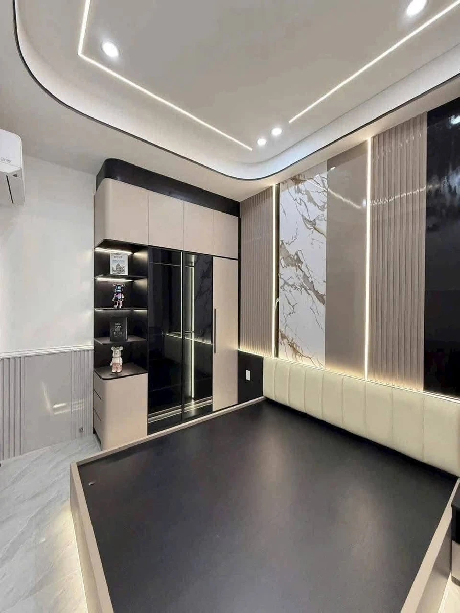 Bán nhà 1 trệt 2 lầu 120m2, 3 phòng ngủ, gần BV Hoàn Mỹ, Thủ Dầu Một, Bình Dương - Ảnh thu nhỏ 4