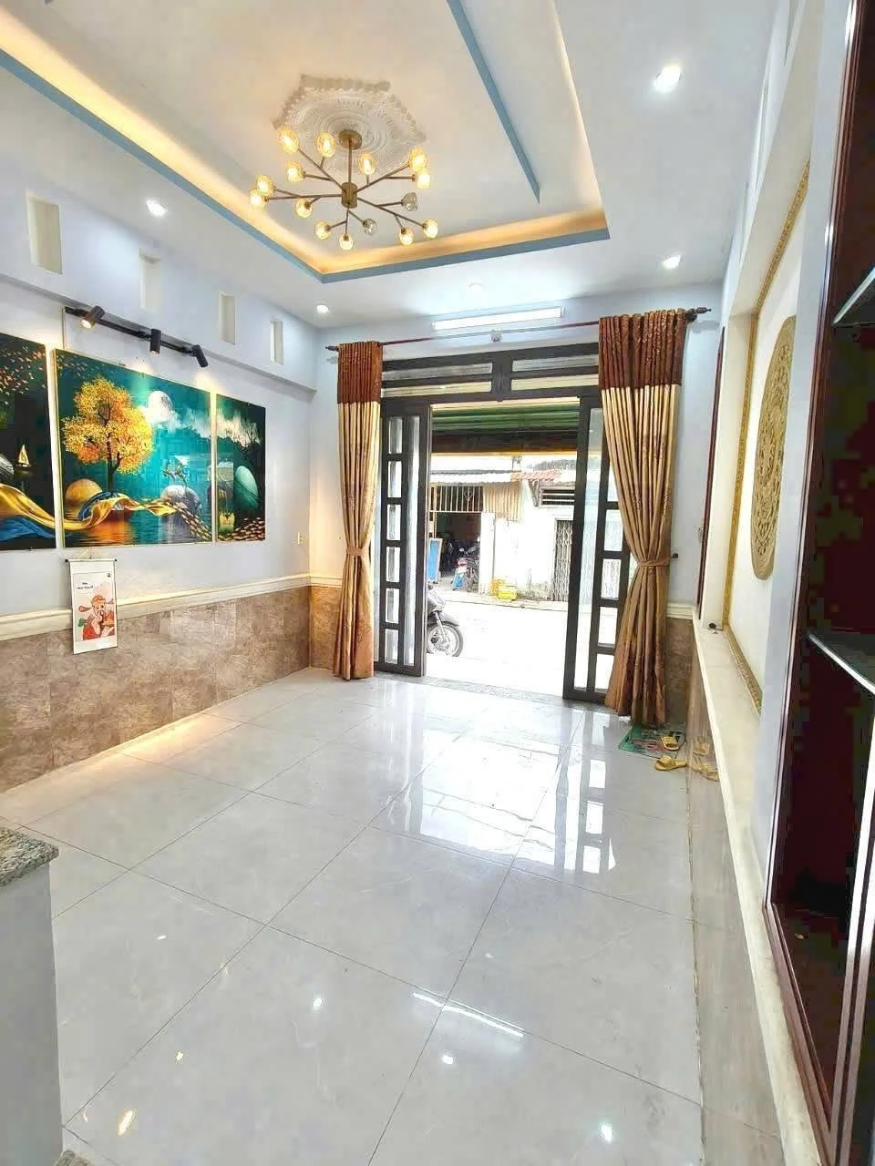 Cho thuê nhà 1 trệt 2 lầu 3PN, 48m² Bình Tân 11,5tr/tháng - Ảnh 1