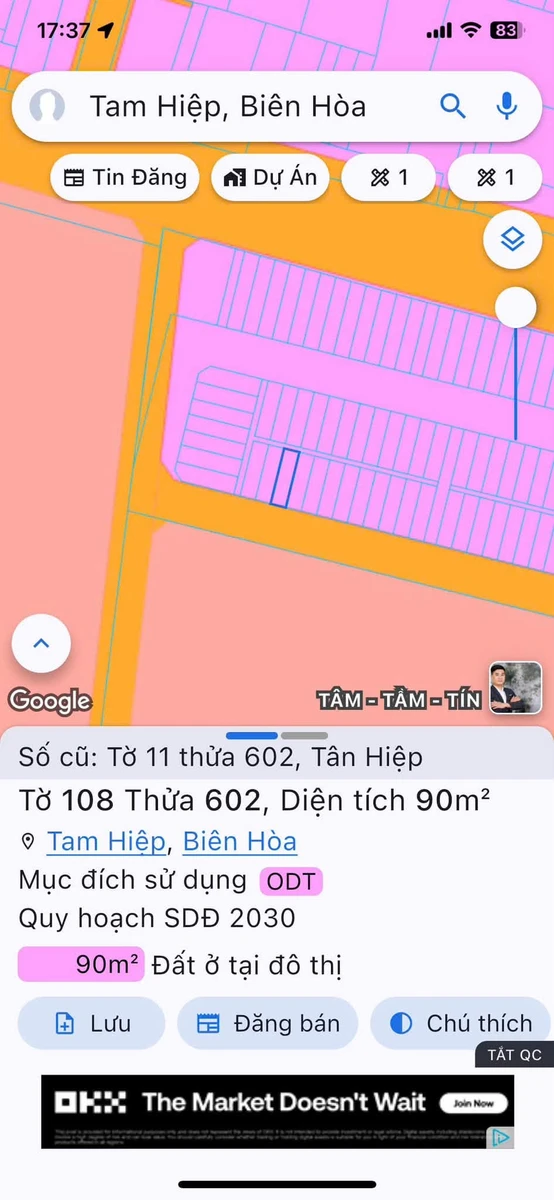 Bán lô đất mặt tiền 90m² Tân Hiệp, giá 2,85 tỷ - Ảnh thu nhỏ 5