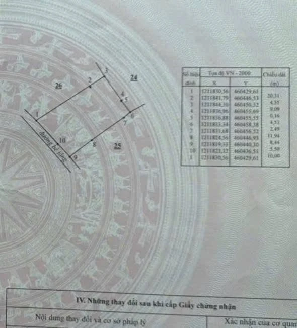 Bán đất thổ cư Phú Long 345m2, 1 tỷ 8 - Ảnh thu nhỏ 5