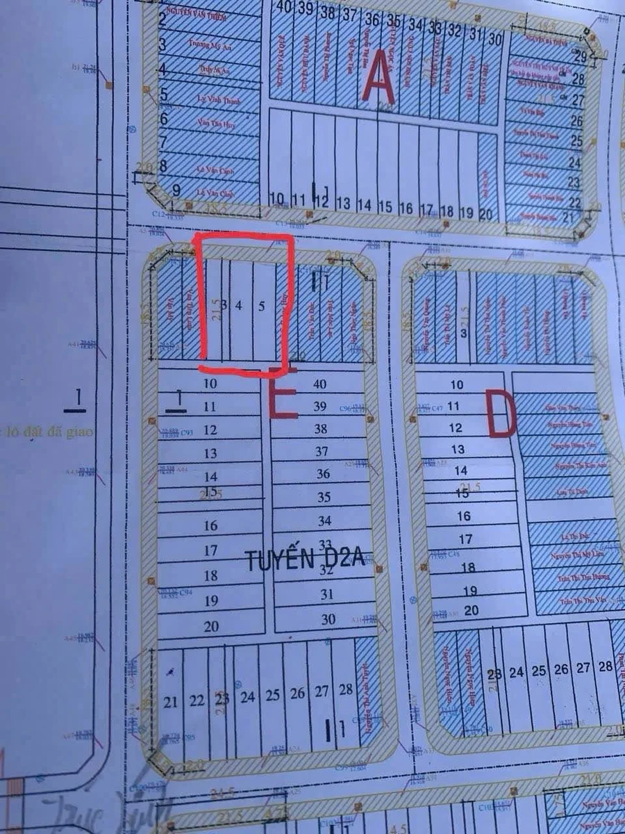 Bán 3 lô đất liên kề Lekima Đất Đỏ, 322,5m2, 3 tỷ - Ảnh thu nhỏ 5