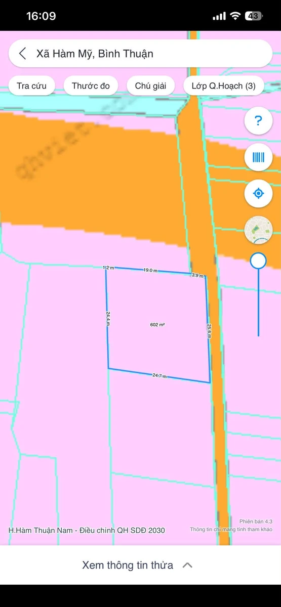 Bán đất 600m2 thổ cư Xã Tuyên Quang Phan Thiết - Ảnh thu nhỏ 3