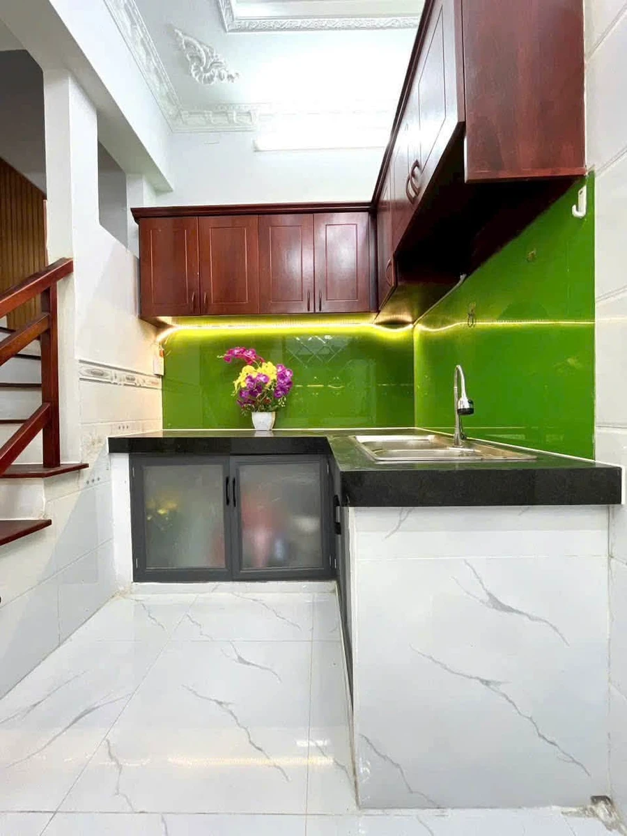 Bán nhà 3 lầu 4PN 27m² Huỳnh Tấn Phát Nhà Bè 2.68 tỷ - Ảnh thu nhỏ 4