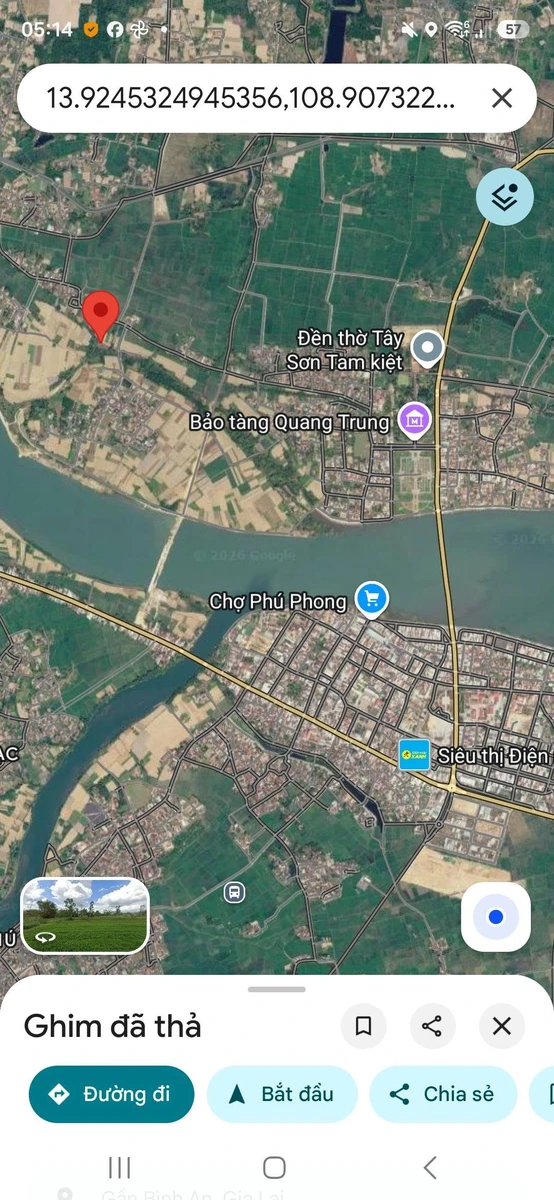 Bán đất 500m² trồng cây Phú Lạc Tây Sơn 75 triệu - Ảnh thu nhỏ 2