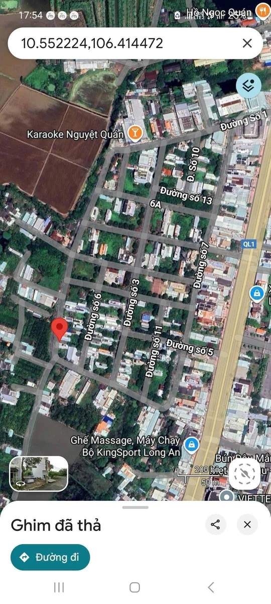 Bán đất Phường 5, TP Tân An, Long An, 64 m² - Ảnh thu nhỏ 4