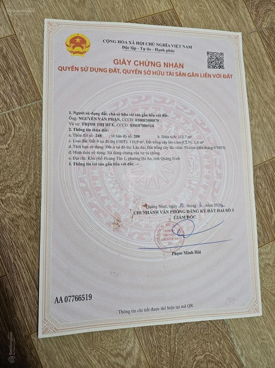 Chính chủ bán đất nền đường quy hoạch 16m, ngay gần Vin Hạ Long Xanh - Ảnh 1