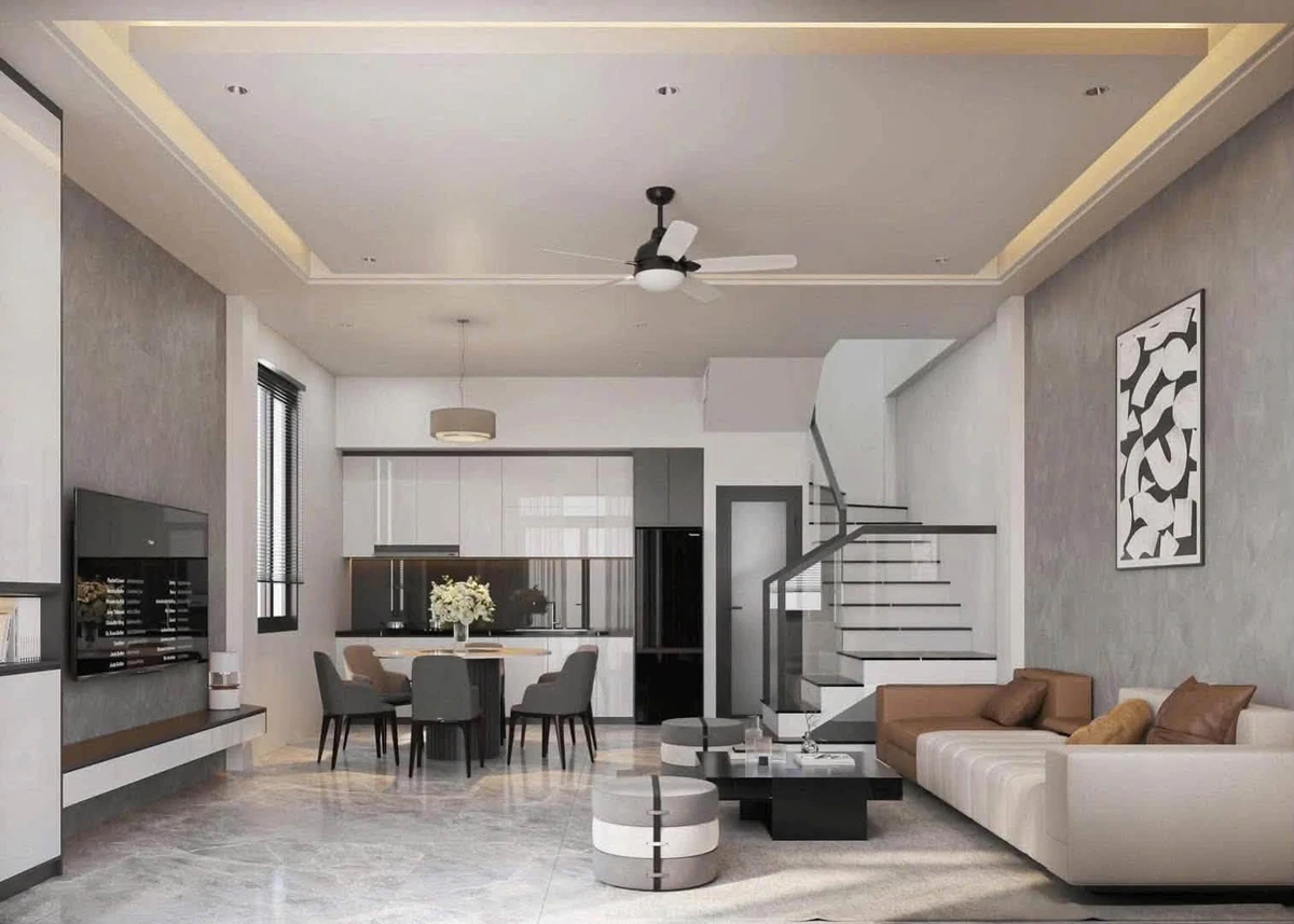 Bán nhà 3 tầng 53m² Cao Xanh Quận 12, 2 tỷ - Ảnh thu nhỏ 5