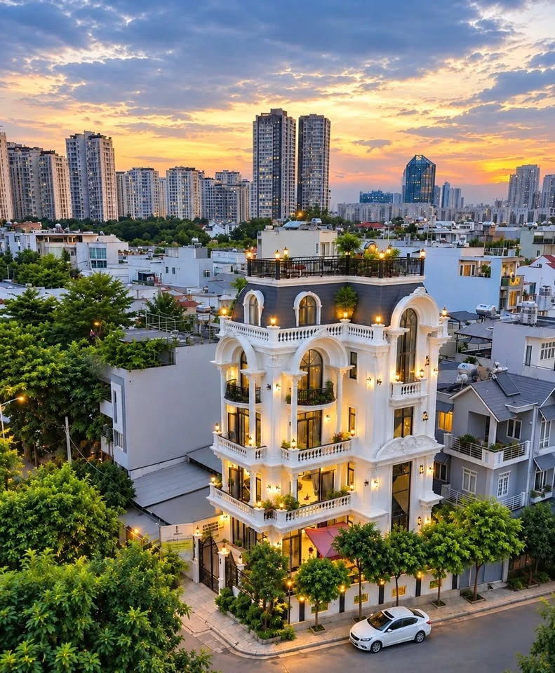 Bán biệt thự view sông Quận 7, 379m², 30 tỷ - Ảnh 1