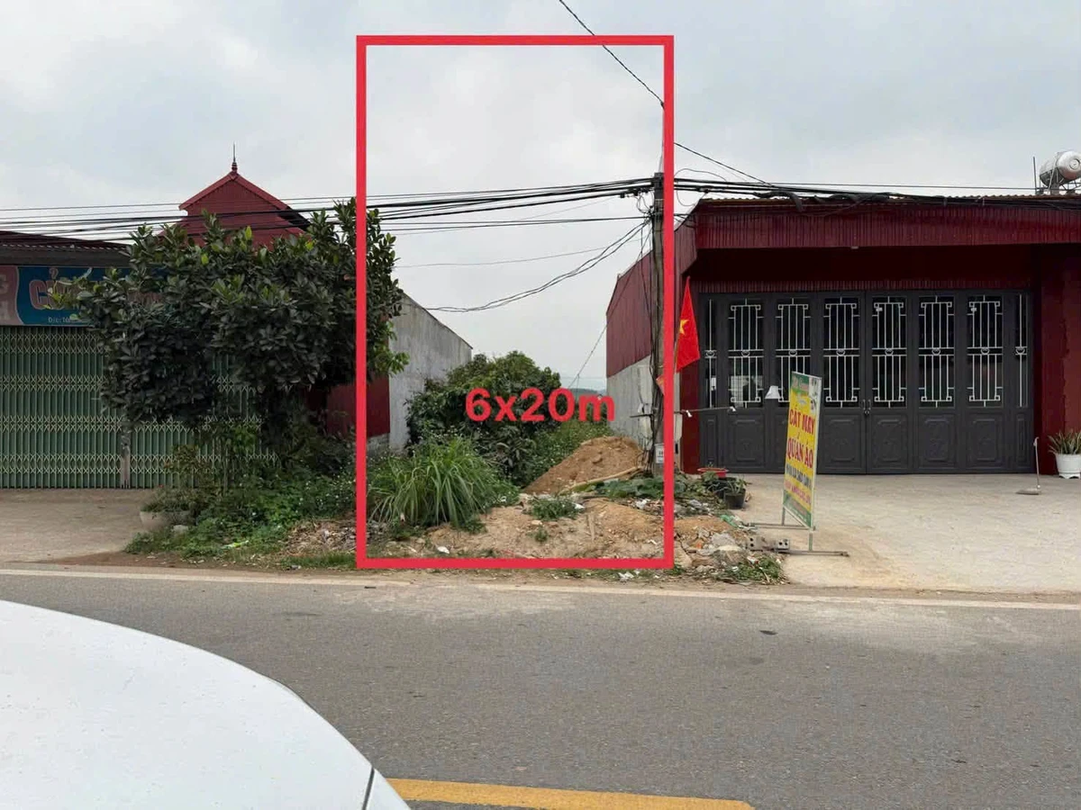Bán đất 120m² full thổ cư view hồ Lục Ngạn - Ảnh 1