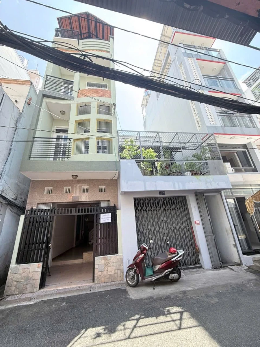 Bán nhà 4 tầng hẻm xe hơi 6m 59m² đường Lê Văn Sỹ, Phường 12, Quận 3 - Ảnh 1