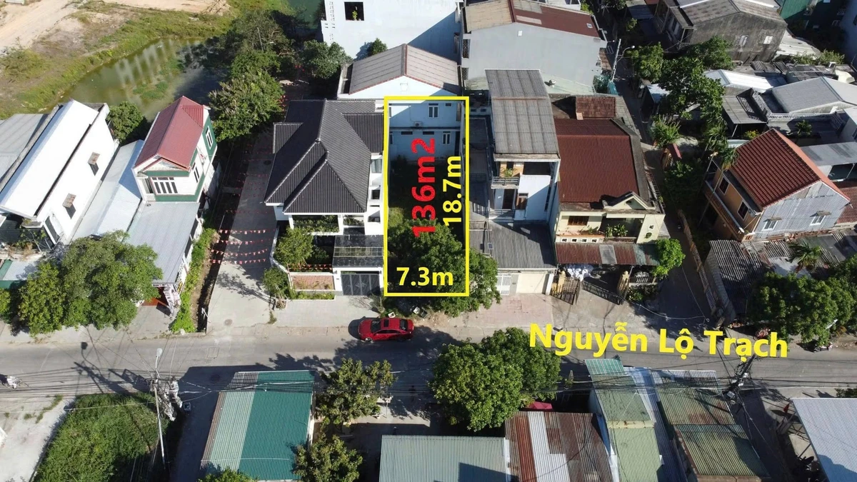 Bán đất mặt tiền Nguyễn Lộ Trạch Huế 136m² giá 7.4 tỷ - Ảnh thu nhỏ 2