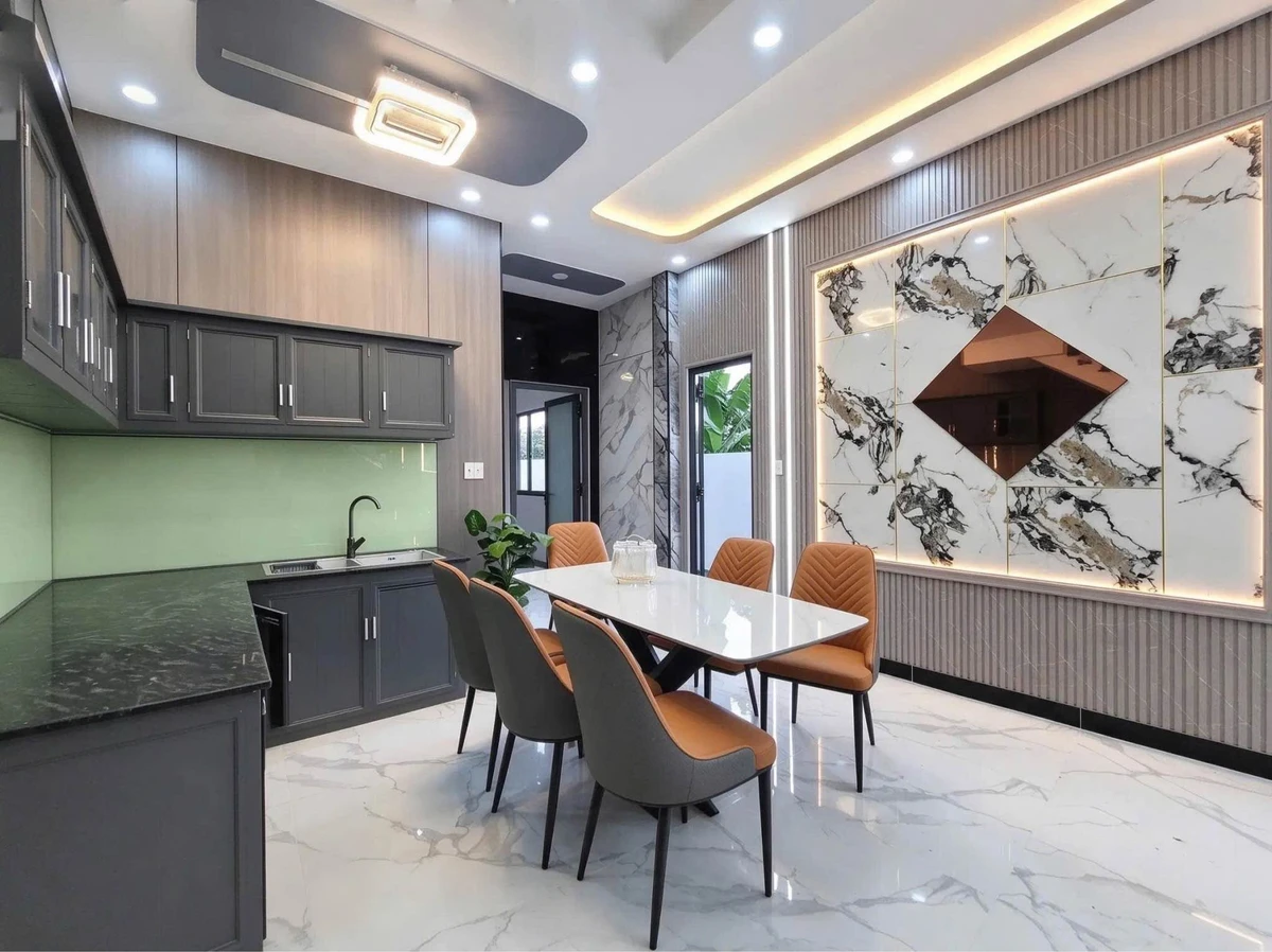 Bán nhà mới 4x21m, 3PN 3WC, sổ hồng, gần chợ Long Thượng, Phước Lý, Cần Giuộc - Ảnh thu nhỏ 3