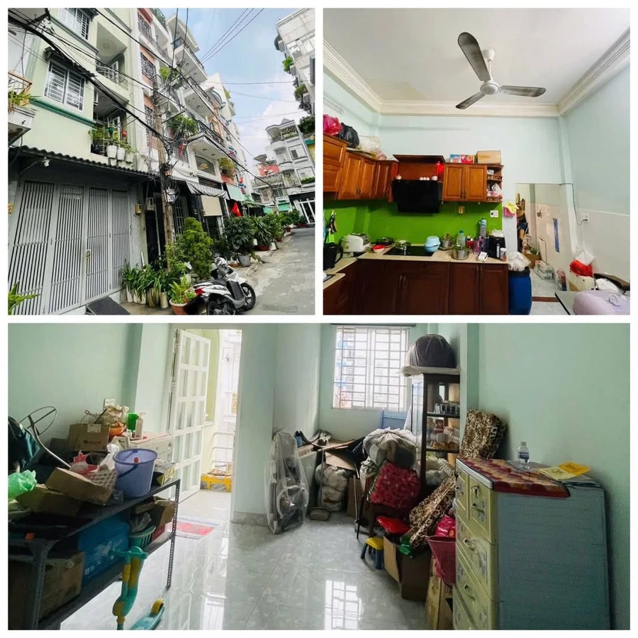Bán nhà phố Lạc Long Quân 4 tầng 52m² Tân Bình, 10 tỷ - Ảnh 1