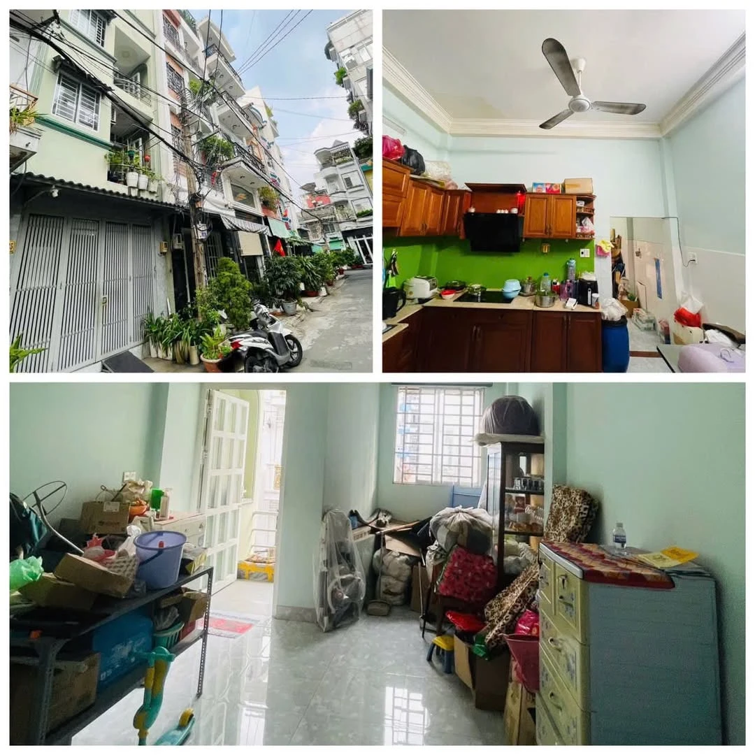 Bán nhà phố Lạc Long Quân 4 tầng 52m² Tân Bình, 10 tỷ - Ảnh 1
