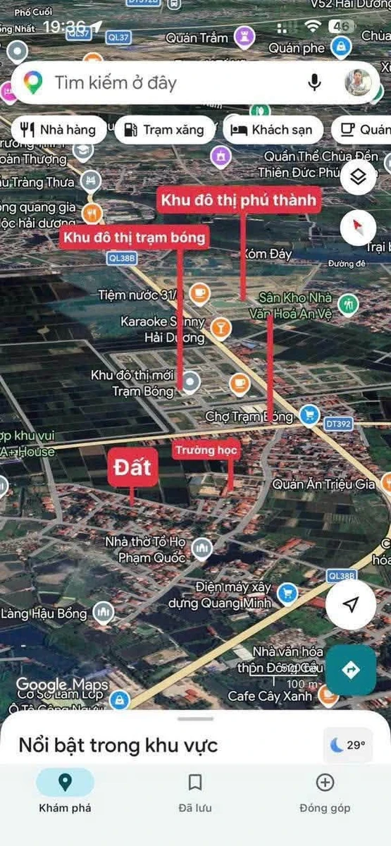 Bán đất Hậu Bổng Gia Lộc 90m2 giá 6xx triệu - Ảnh thu nhỏ 4