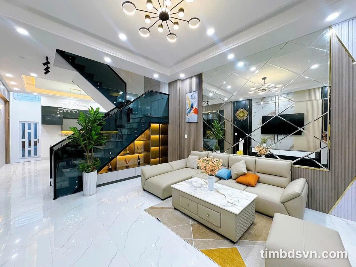 Bán nhà 1 trệt 2 lầu 200m² Cần Thơ - tặng nội thất - Ảnh thu nhỏ 4