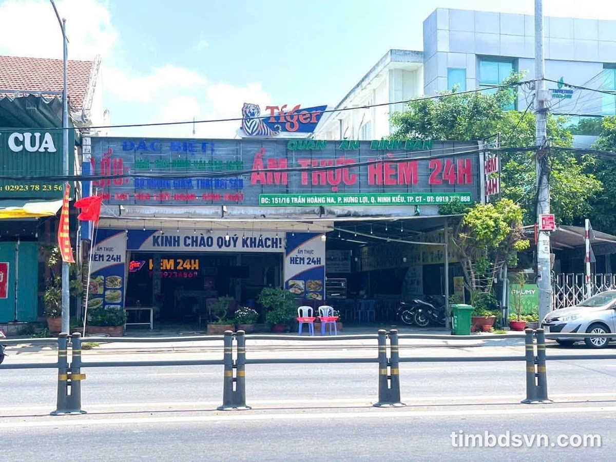 Bán nền mặt tiền Trần Hoàng Na, Tân An, Cần Thơ 550.6m² - 45 tỷ - Ảnh 1
