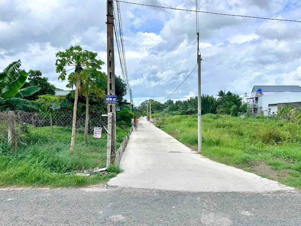 Bán đất thổ cư 150m² hẻm Đặng Văn Truyện, Tân An, Long An - Ảnh 1