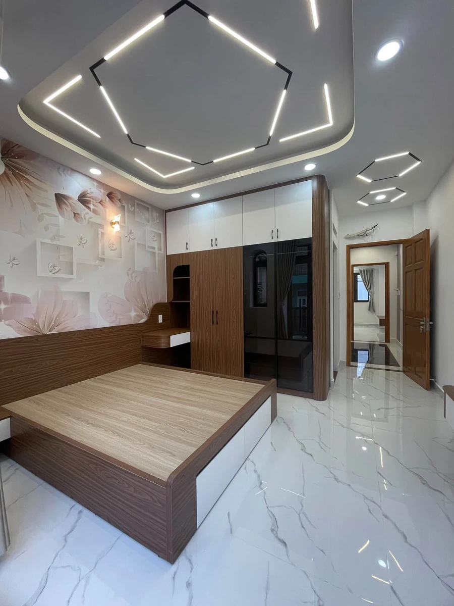 Bán nhà 5 tầng 4 phòng ngủ 64m² gần chợ Bình Trị Đông - Ảnh thu nhỏ 4