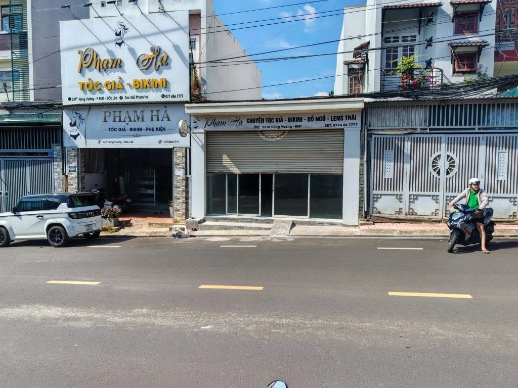 Cho thuê nhà nguyên căn 117.6m2 mặt tiền Hùng Vương, Buôn Ma Thuột - Ảnh thu nhỏ 2