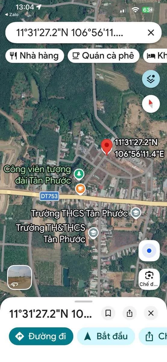 Bán đất 150m² mặt tiền khu dân cư Hữu Phúc 5 tỷ - Ảnh thu nhỏ 4