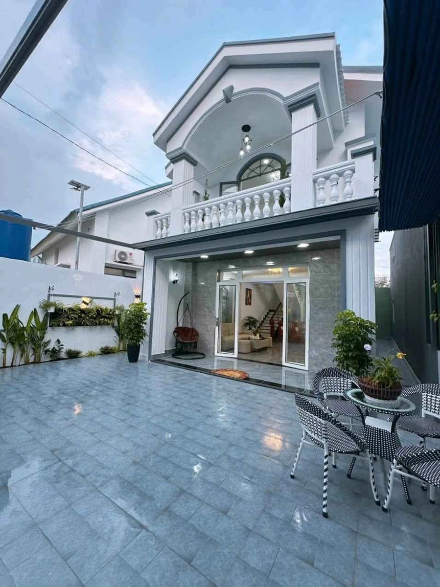 Bán villa 6.9x18m 1 trệt 1 lầu 3PN gần ngã ba Tân Kim, Bình Chánh - Ảnh thu nhỏ 2