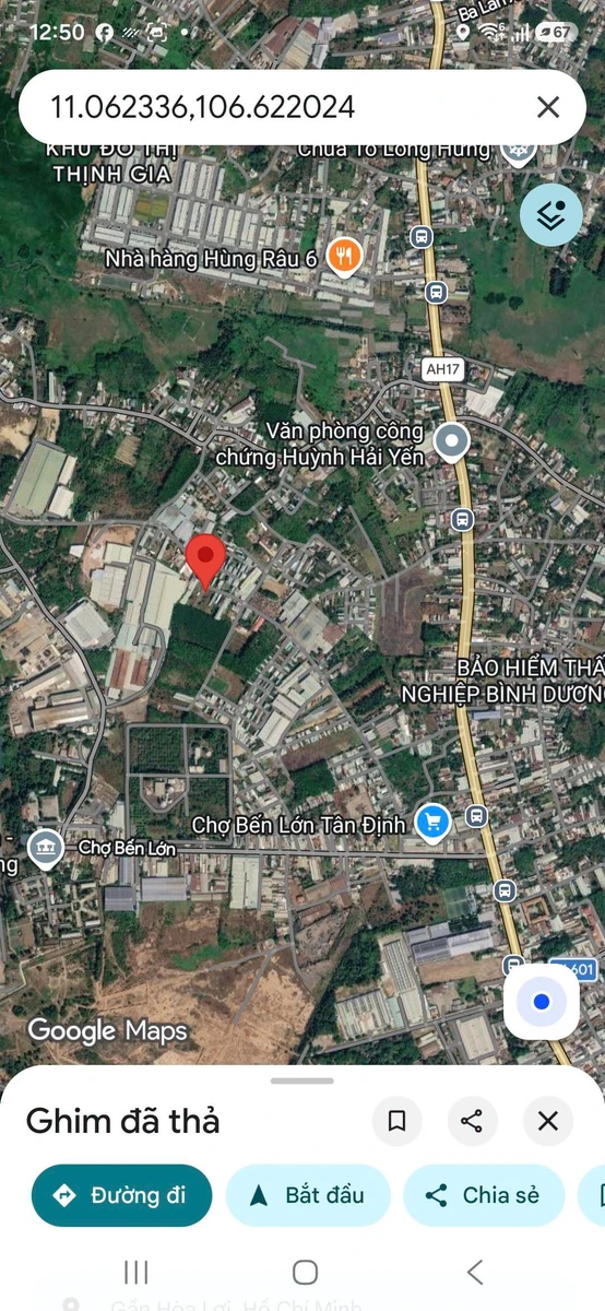 Bán đất Tân Định 12x66m, diện tích 792m², giá 5 tỷ - Ảnh 1
