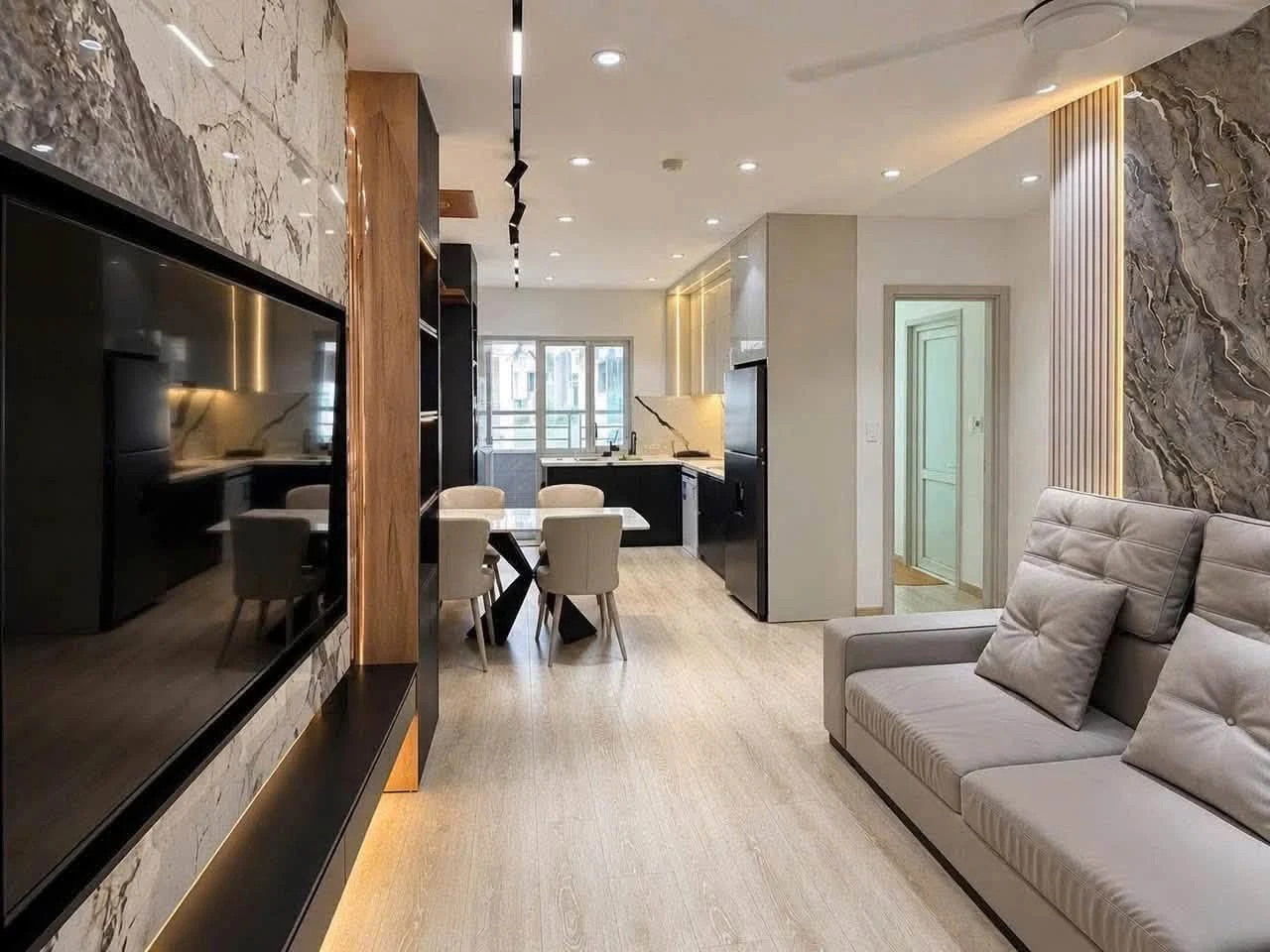 Bán căn hộ 2PN 58m² Mường Thanh Viễn Triều, view biển - Ảnh 1