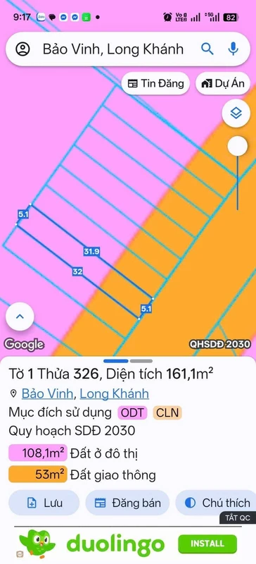 Bán nhà 3 phòng 160m² Bảo Vinh Long Khánh 2,39 tỷ