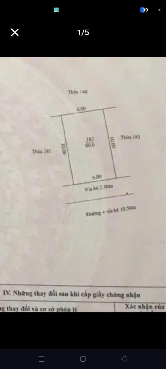 Bán lô đất mặt tiền 6m, 60m2 tại KĐT Vạn Phúc, Hóc Môn - Ảnh thu nhỏ 3