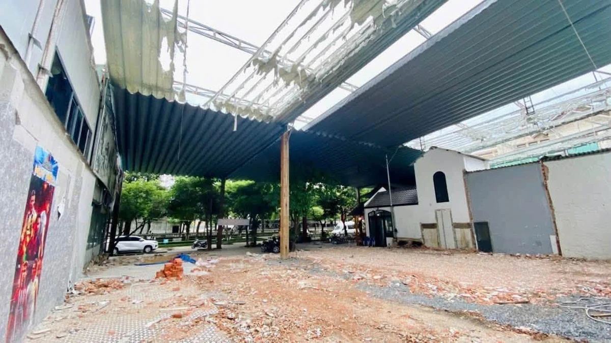 Cho thuê đất mặt tiền 450m² khu D2D Biên Hòa 45tr/tháng - Ảnh thu nhỏ 2