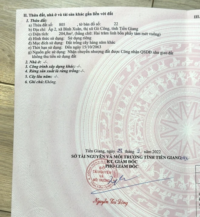 Hạ giá bán lỗ!!! Đất thổ cư xây nhà ngang 5m hoặc căn đôi ngang 10m - Ảnh thu nhỏ 3