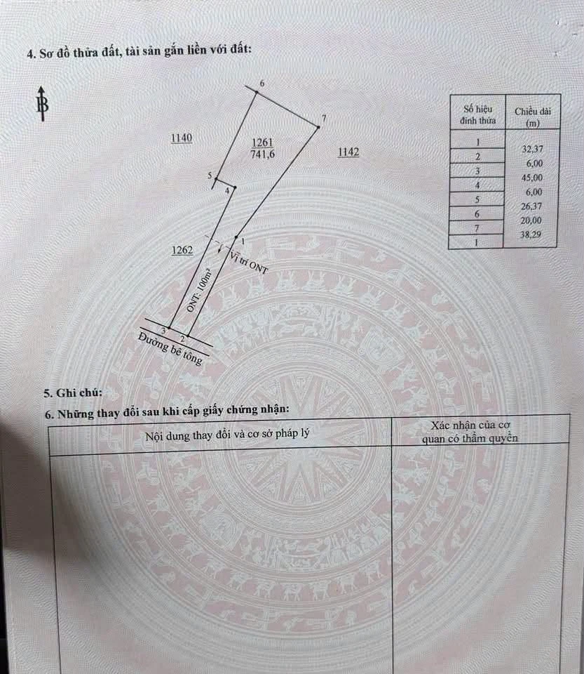 Đất nền Tân Phước, từ 290 triệu, 270-432 m2 - Ảnh thu nhỏ 3