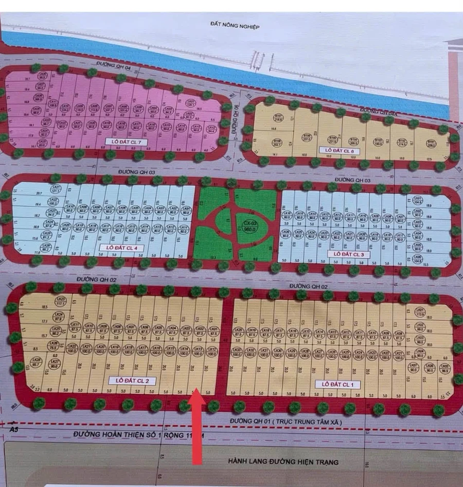 Bán đất mặt tiền Cẩm Xá Mỹ Hào Hưng Yên 100m2 - Ảnh thu nhỏ 3