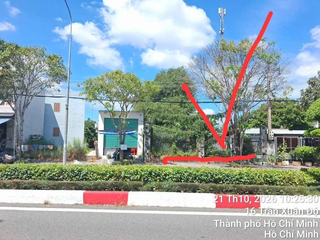 Cho thuê đất 2 mặt tiền 10m x 33m trên đường Trần Xuân Đô - Ảnh thu nhỏ 3