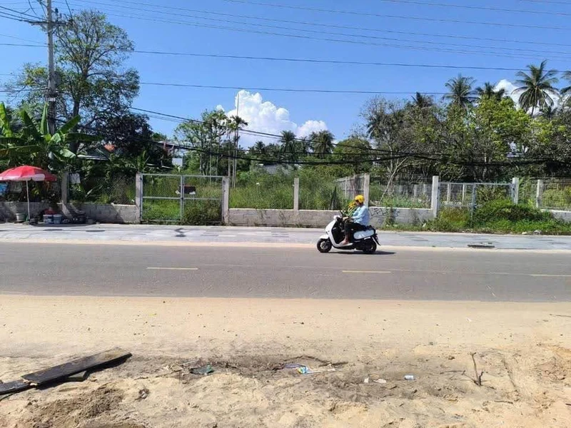 Bán lô đất mặt tiền Nguyễn Đình Chiểu Mũi Né 1.211m² view biển