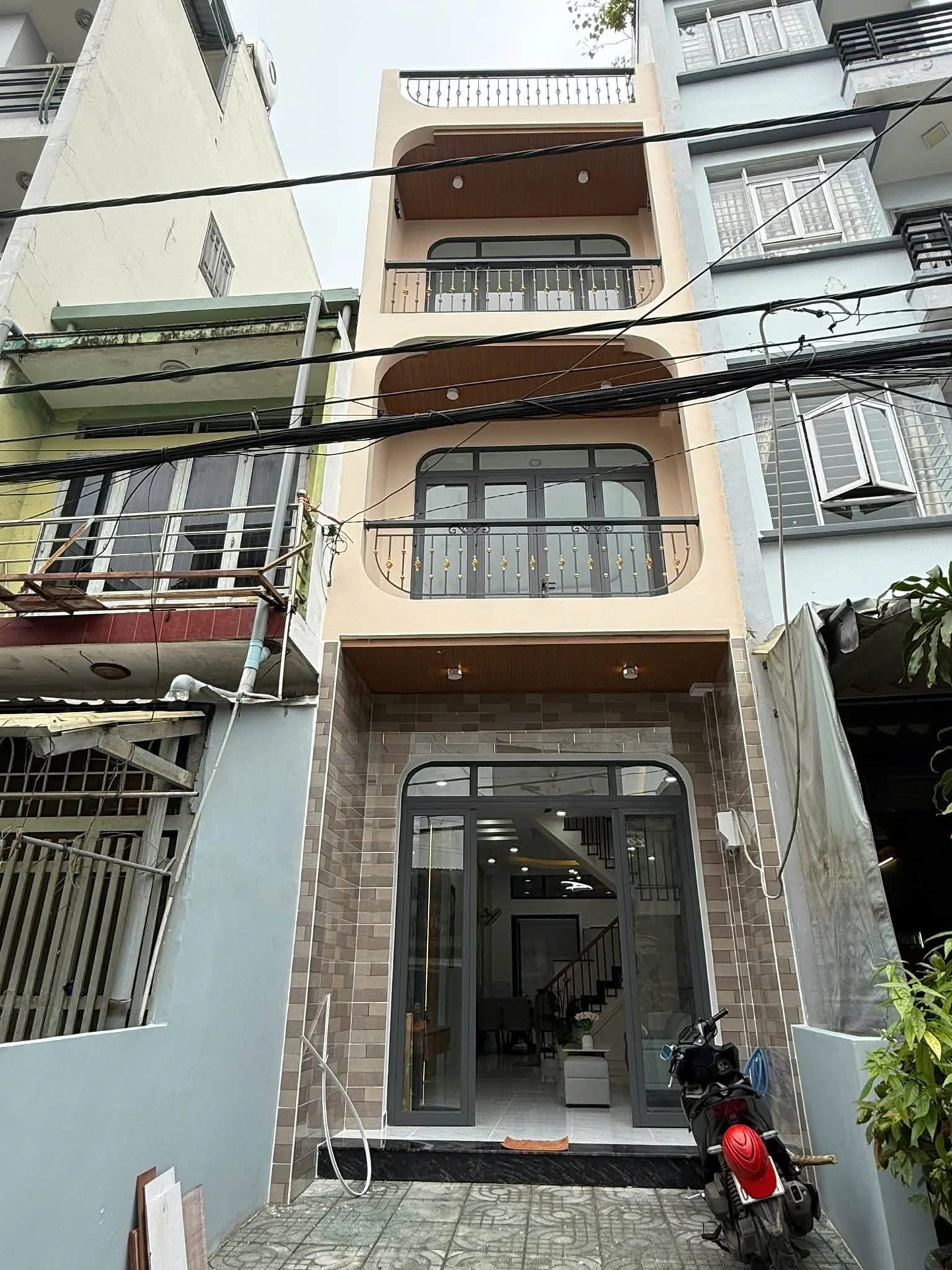 Bán nhà mới mặt tiền đường Bùi Điền, Phường 4, Quận 8, 49,3m2, 4PN, 9,25 tỷ - Ảnh 1