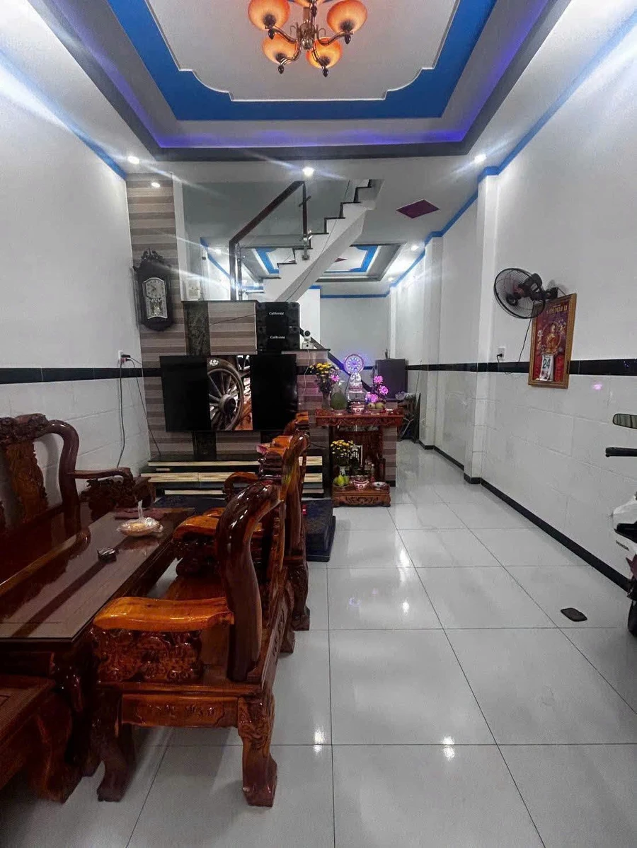 Bán nhà 3PN 2WC 56m2 đường BC66 Bình Tân, 1 tỷ 550 - Ảnh thu nhỏ 2