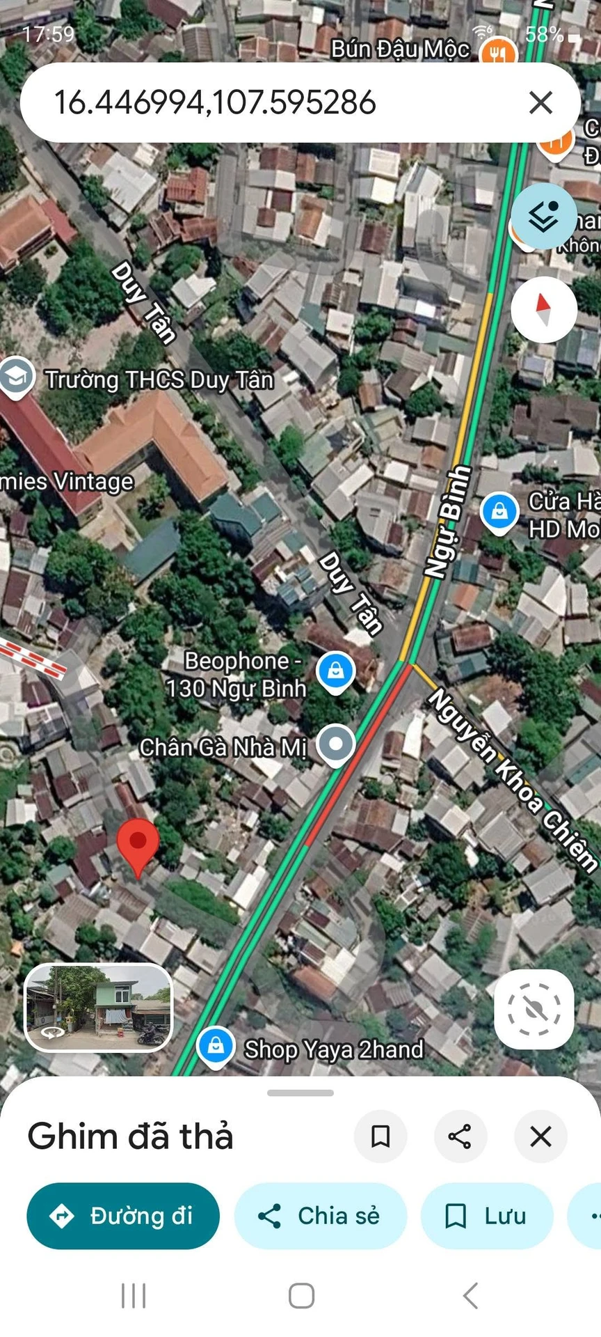 Bán đất Ngự Bình An Cựu Huế 192m2 1 tỷ 750 triệu - Ảnh 1